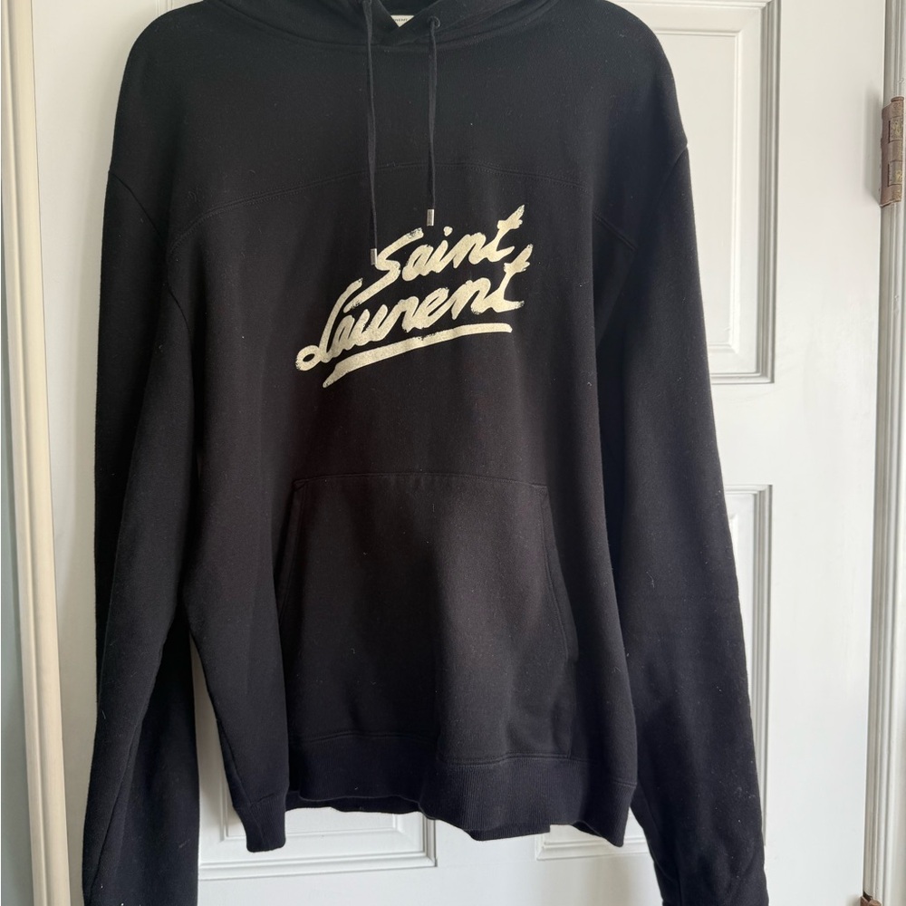 Saint Laurent Black Sweater Classic Design